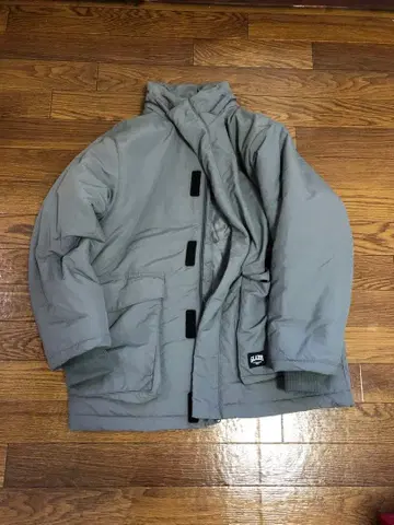 GLAZOS 그레이 다운 자켓