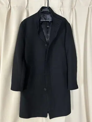 ZARA 블랙 체스터 코트 M
