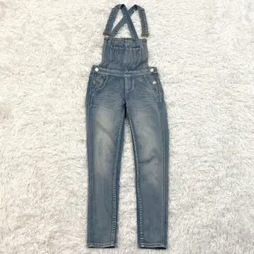 데님 살로펫 S 올인원 오버롤 라이트 블루 캐주얼