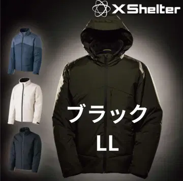 엑스쉘터(R) 단열 알파 웜 자켓 LL 블랙