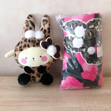 산리오 갸루라비 BIG 봉제 인형 폼폼푸딩 큰 담요