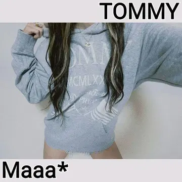 타미힐피거 타미 캡 귀여운 로고 후드티