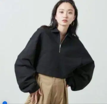 [ 새상품급 ] MARW UNITED ARROWS 크롭 맨투맨