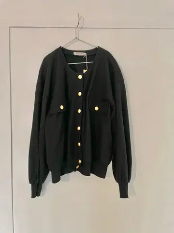 생 조이 블랙 가디건 L 사이즈