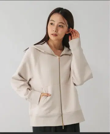 종이상자 지퍼 후드티 L size