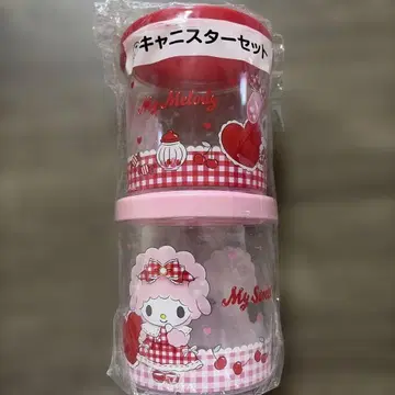 미사용 새상품 My Melody 캐니스터 세트