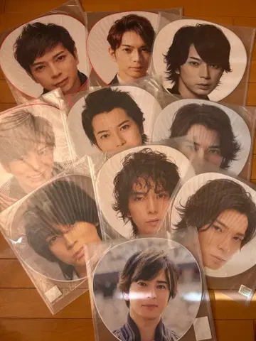 마츠모토 준 얼굴 사진 부채 10장 세트