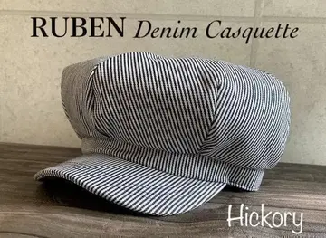 배송비 포함 모자 루벤 헌팅 캡 데님 애플 남녀 올 시즌 H