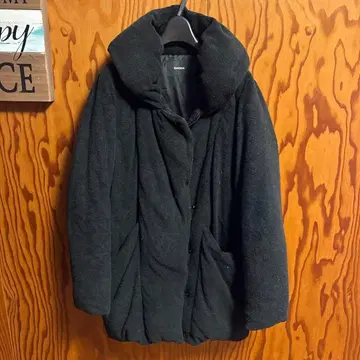 EMODA 플리스 자켓 블랙