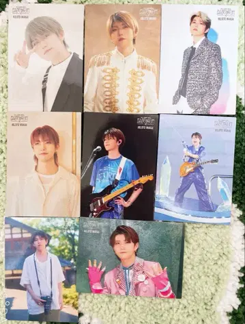 미세스 MGA 바벨탑 포토 카드 와카이 히로토 8장 세트