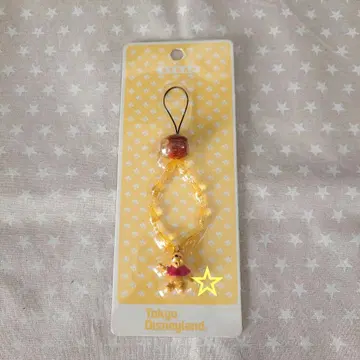 디즈니랜드 푸 마스코트 스트랩