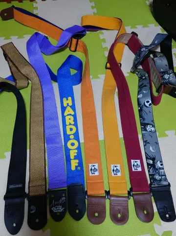 기타 스트랩 세트 8개