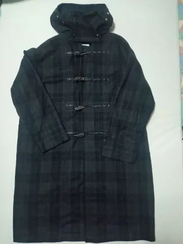 레어템 샘플 단 하나뿐인 피델리티 FIDELITY 더플 코트 체크