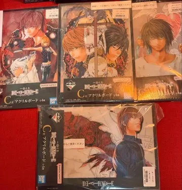 DEATH NOTE 데스노트 제일복권 C상 아크릴 보드 4종 컴프