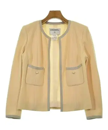 샤넬 노카라 자켓 여성용