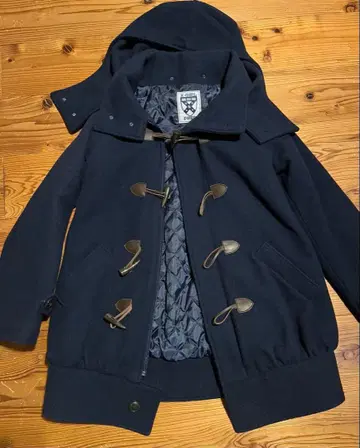 X-GIRL 더플 코트 네이비