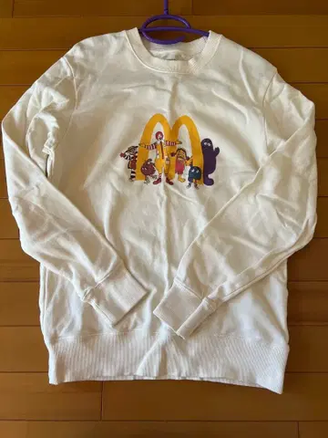 graniph 맥도날드 캐릭터 맨투맨 S