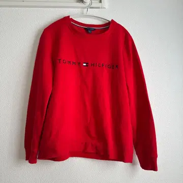 TOMMY HILFIGER 레드 트레이닝복
