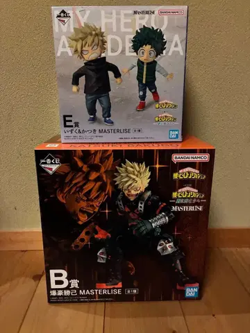 히로아카 제일복권 B상 바쿠고 카츠키 E상 이즈쿠 카츠키 세트