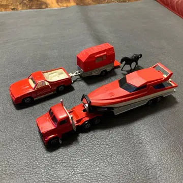 마조렛 엘카미노 견인 보트 마차 프랑스제 2대 세트