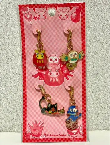 포켓몬 메탈 참 설날 세트 2017 뜨아거 모크나이퍼 어흥염