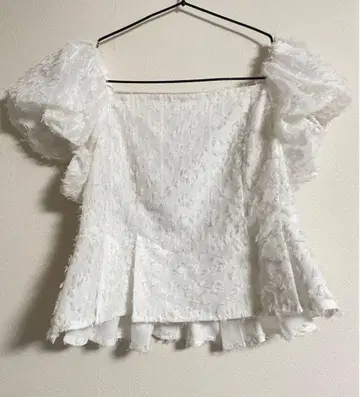 CELFORD 반팔 블라우스 화이트