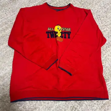 LOONEY TUNES 트위티 트레이닝복 구제 의류 캐릭터