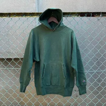 1989년~1990년대 챔피온 무지 리버스 위브 후드티