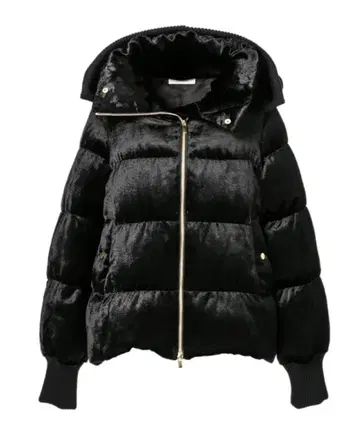 EPOCA 에포카 글로시 벨벳 다운 자켓