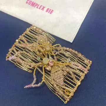 새상품급 COMPLEX BIZ 컴플렉스 비즈 이지 코움 골드 핑크