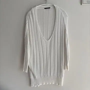 MACPHEE 화이트 니트 S 사이즈