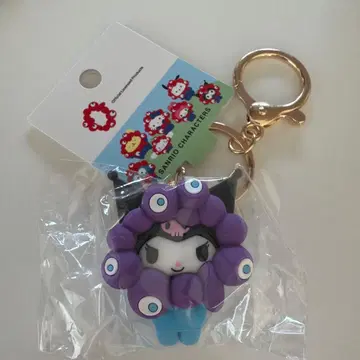 [레어! 단종품] 산리오 먀쿠먀쿠 쿠로미 입체 변신 키링 파스텔