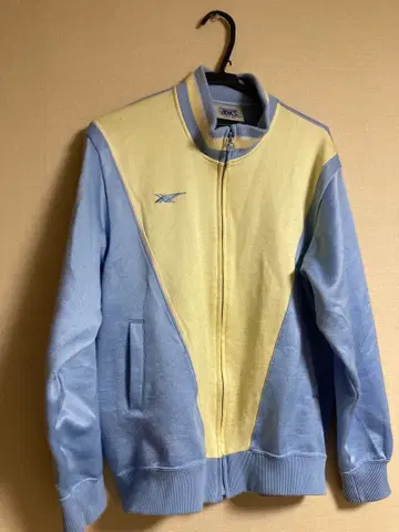 80s 아식스 트랙 자켓 짧은 기장