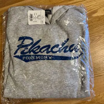 [ 미개봉 ] 후드티 그레이 M 사이즈 [ 포켓몬스터 ] 포켓몬 센터