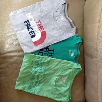 THE NORTH FACE 티셔츠 3개 세트