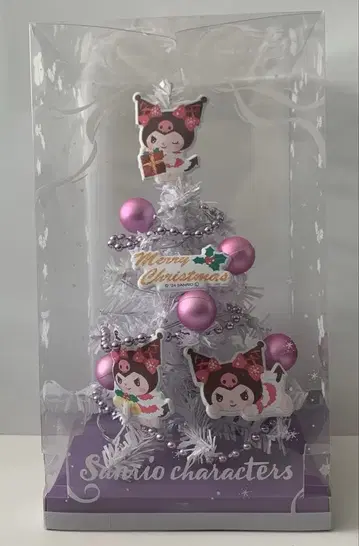 [ 새상품: 미사용 ] 산리오 캐릭터 쿠로미 크리스마스 트리