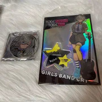 걸즈밴드크라이 걸클 루파 중국 한정 2주년 캔뱃지 아크릴 스탠드