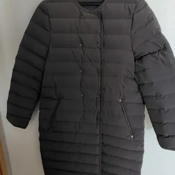 앙카셰트 롱 다운 코트