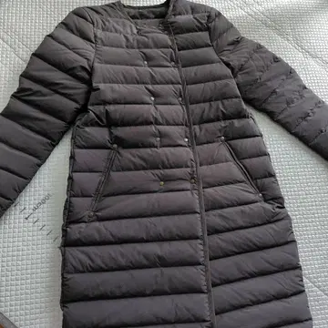 앙카셰트 롱 다운 코트