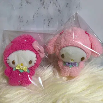 키티 마이멜로디 딸기 봉제 인형
