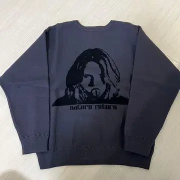 W.W.G 새턴 리턴 그래픽 니트