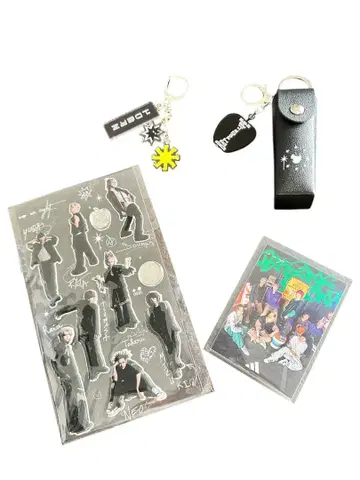 oneoreight 스티커 키체인 아크릴 키링