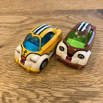 토미카 디즈니 모터스 탭푼탭 큐빅 마우스 칩&데일