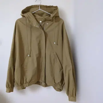 FREAK'S STORE 베이지 후드 부착 자켓