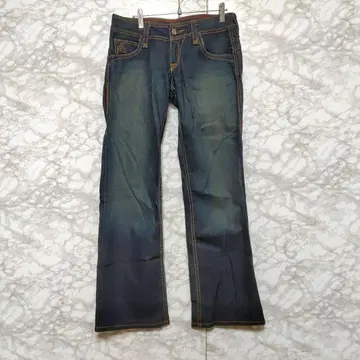 RockReuiual 부츠컷 데님 플레어 데님 로우웨스트 27