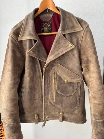 mushmans kudu leather jacket size42