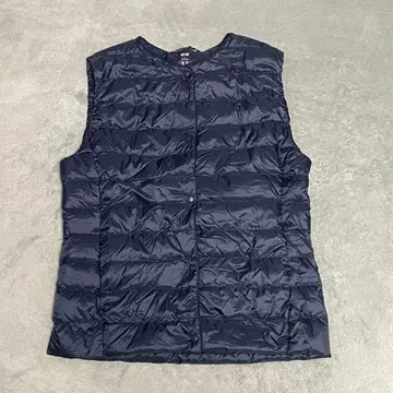 [UNIQLO] 미사용 다운 베스트 (M) 네이비