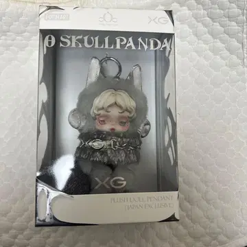 스컬팬더 SKULLPANDA 봉제 인형 펜던트 xg