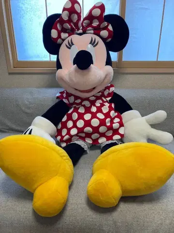 디즈니 리조트 초특대형 미니 마우스 봉제 인형