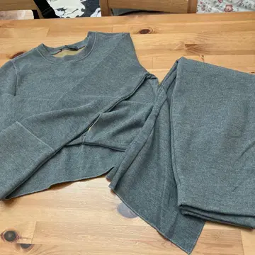 ZARA 그레이 셋업 S